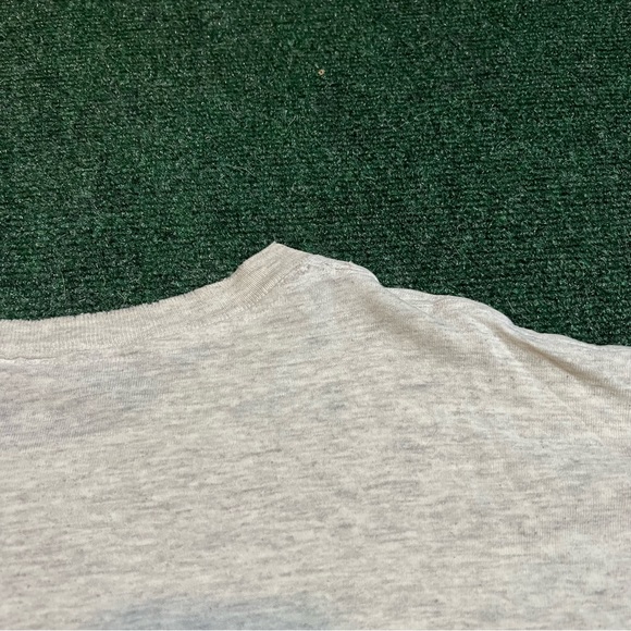 Vintage 90s Washington Redskins Football Distressed Gray T Shirt Size XL 24X31 - Picture 11 of 11